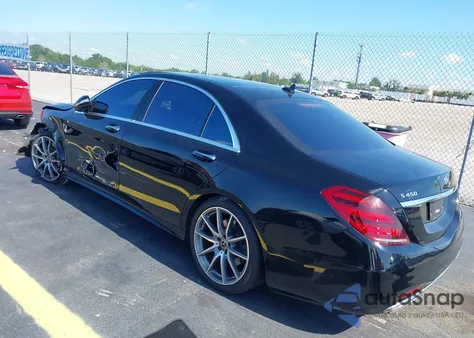 2018 Mercedes-Benz S 450 4Matic from USA, damaged, VIN WDDUG6GB0JA409852